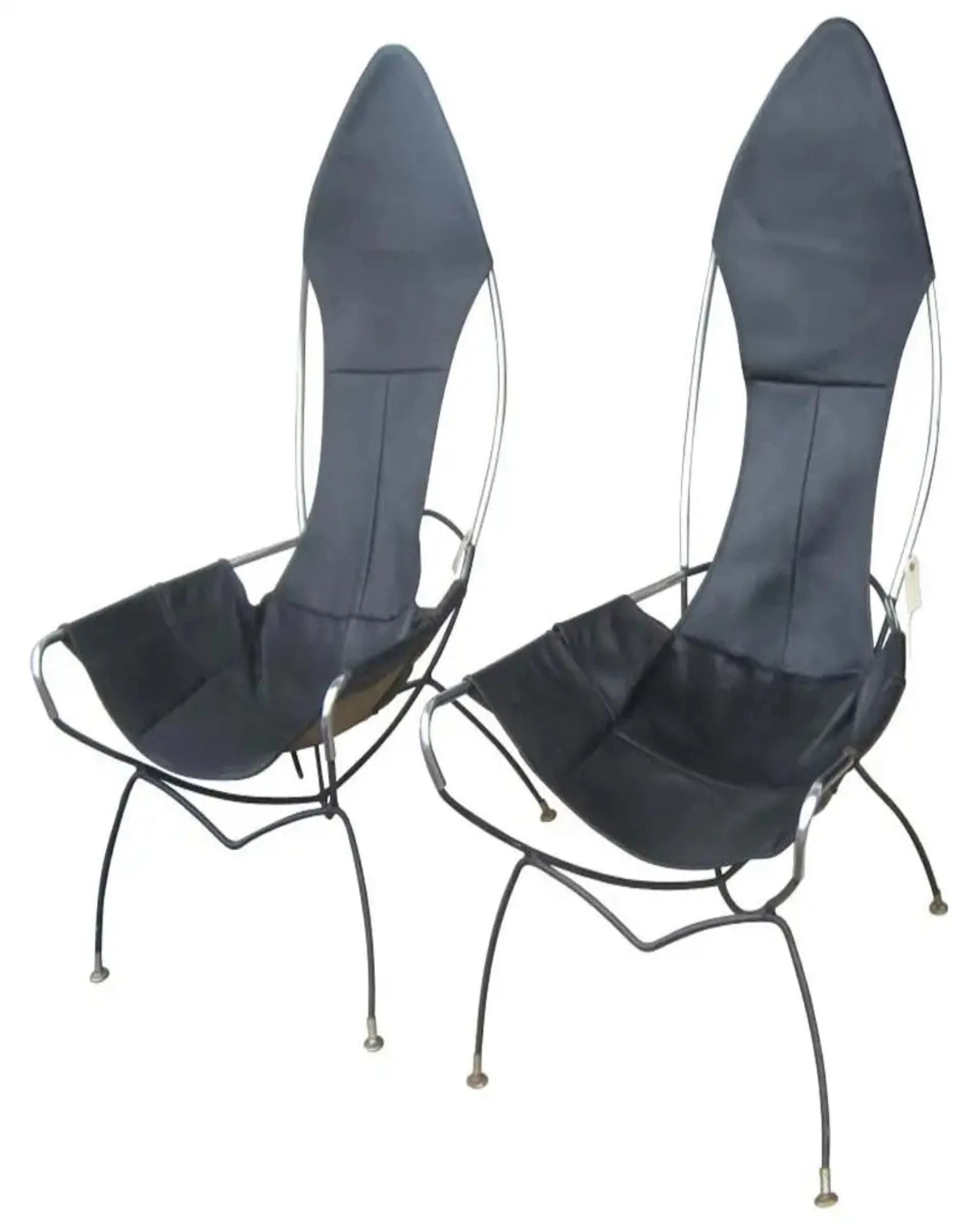 A Pair of Vintage Tony Paul Sling Chairs