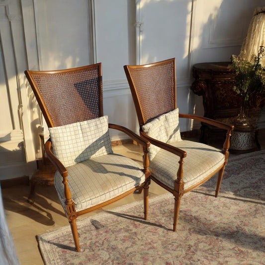 Pair of vintage arm chairs
