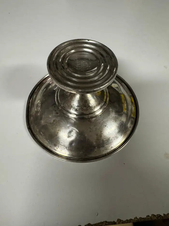 Hamilton silver compote tabletop décor