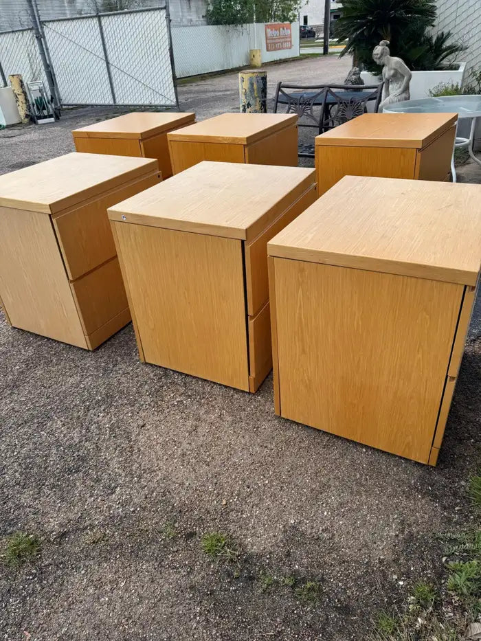 Contemporary Workspace Organization Cabinets