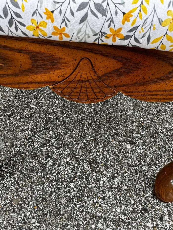 Classic Queen Anne chair craftsmanship