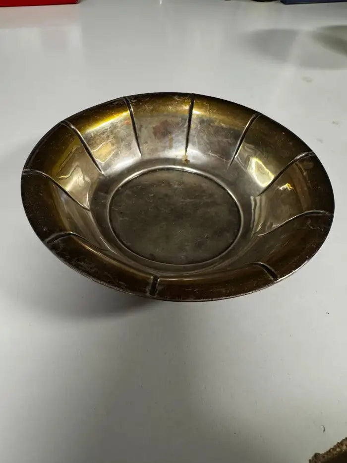 Classic sterling silver serving dish