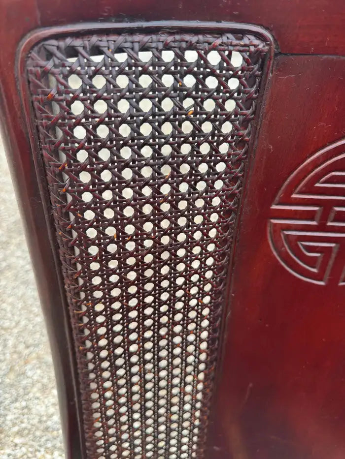 1970s Hollywood Regency dining chair set