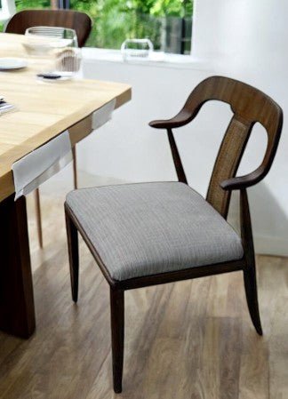 Vintage Danish style dining chairs set Metro Retro Furniture.​