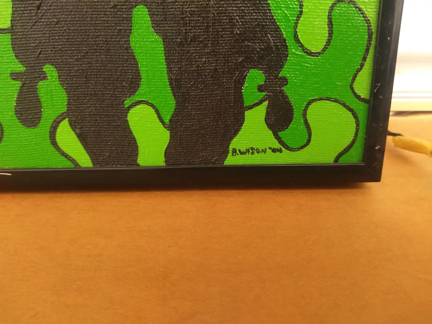 Sleek chrome leg oak credenza for office storage