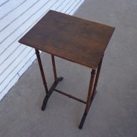 Classic wood end table for home decor