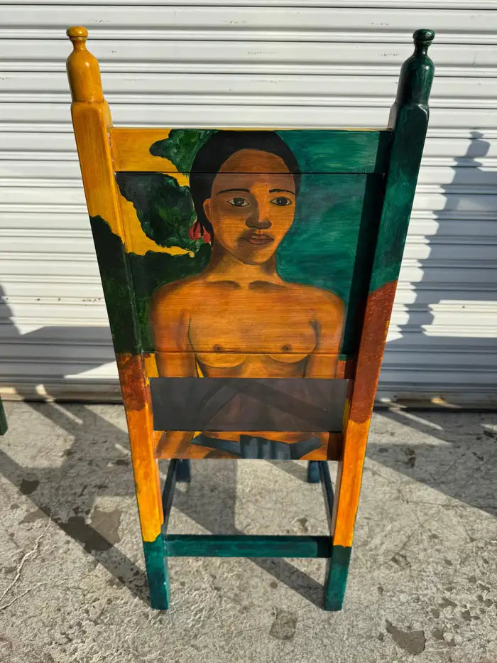 Art inspired dining chair set