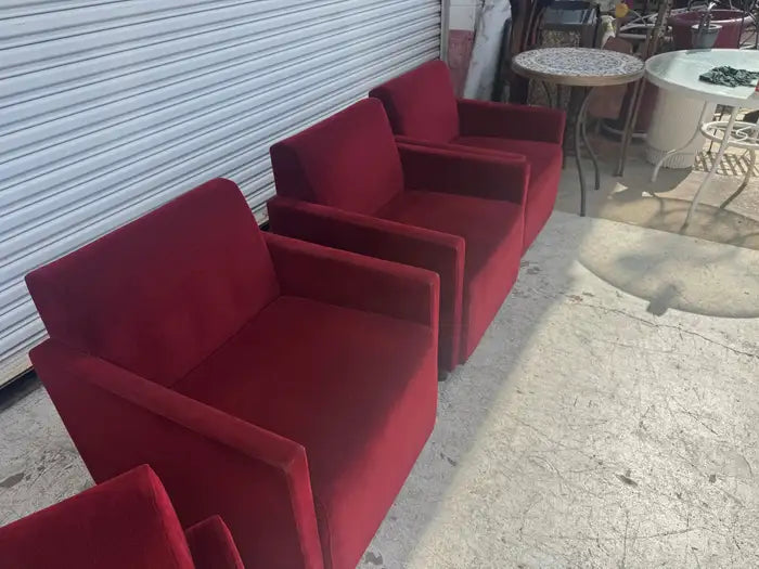 Coalesse Steelcase decorative club seating pair