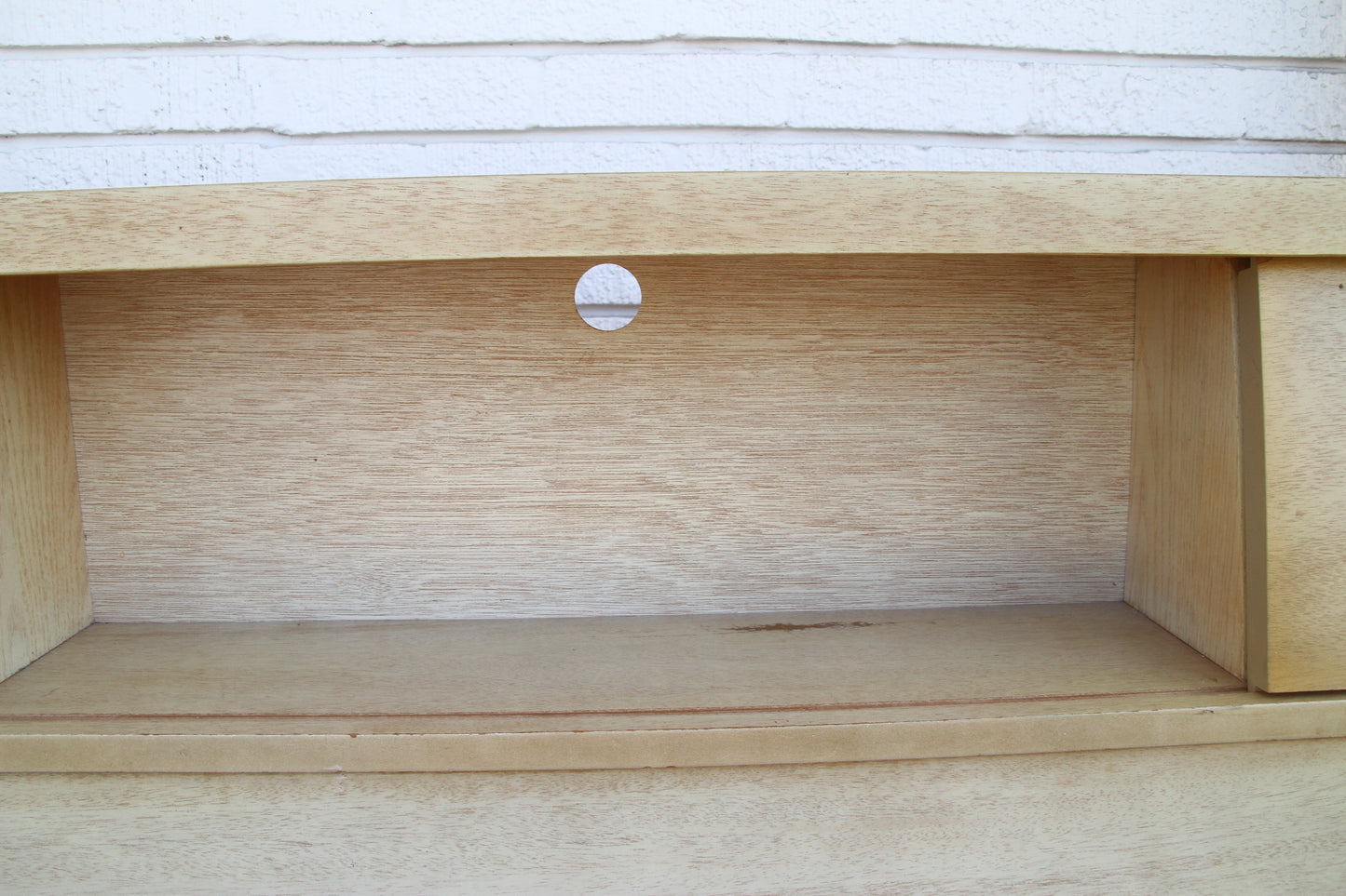 Full size wood headboard