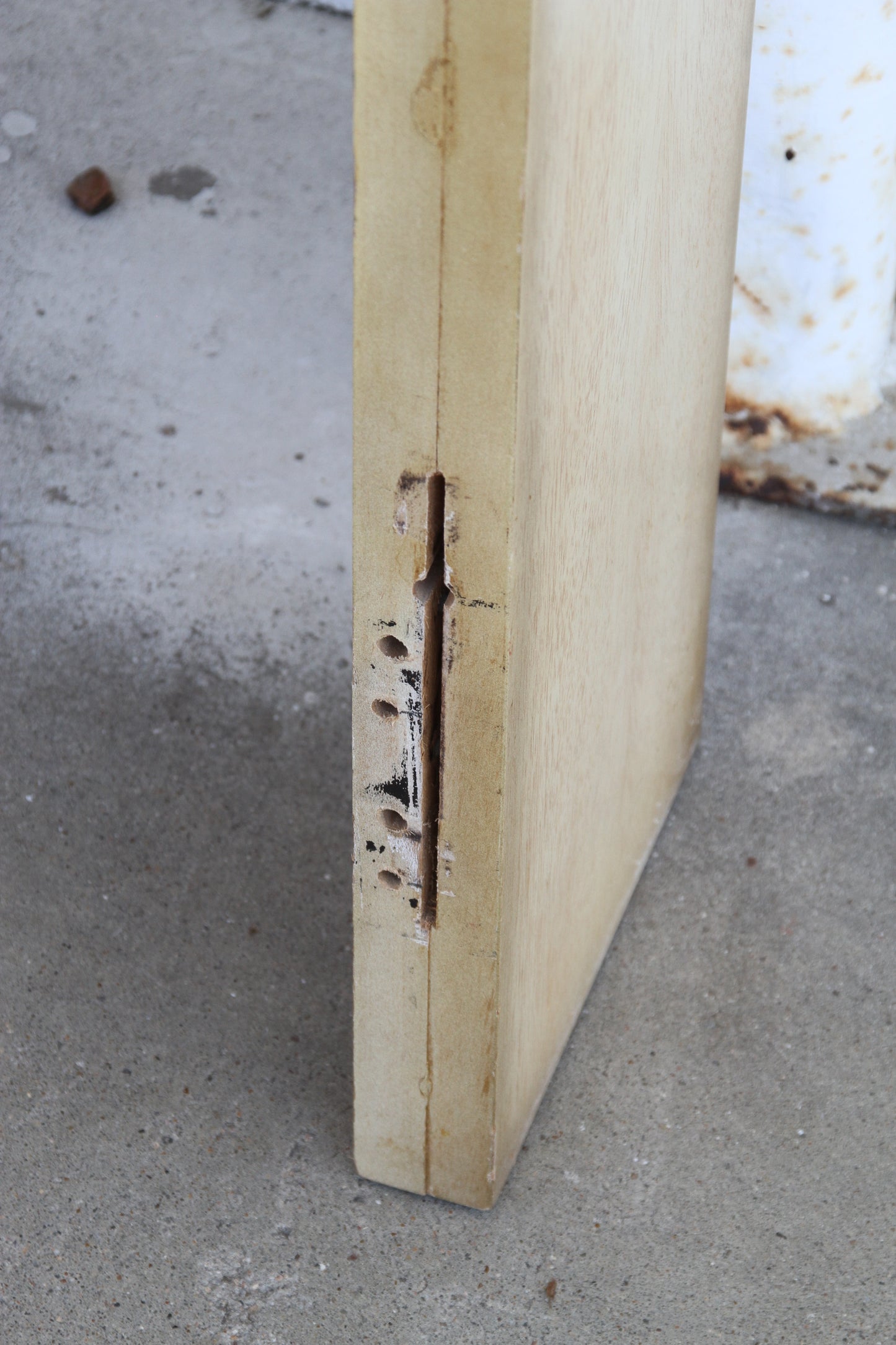 Full size wood headboard