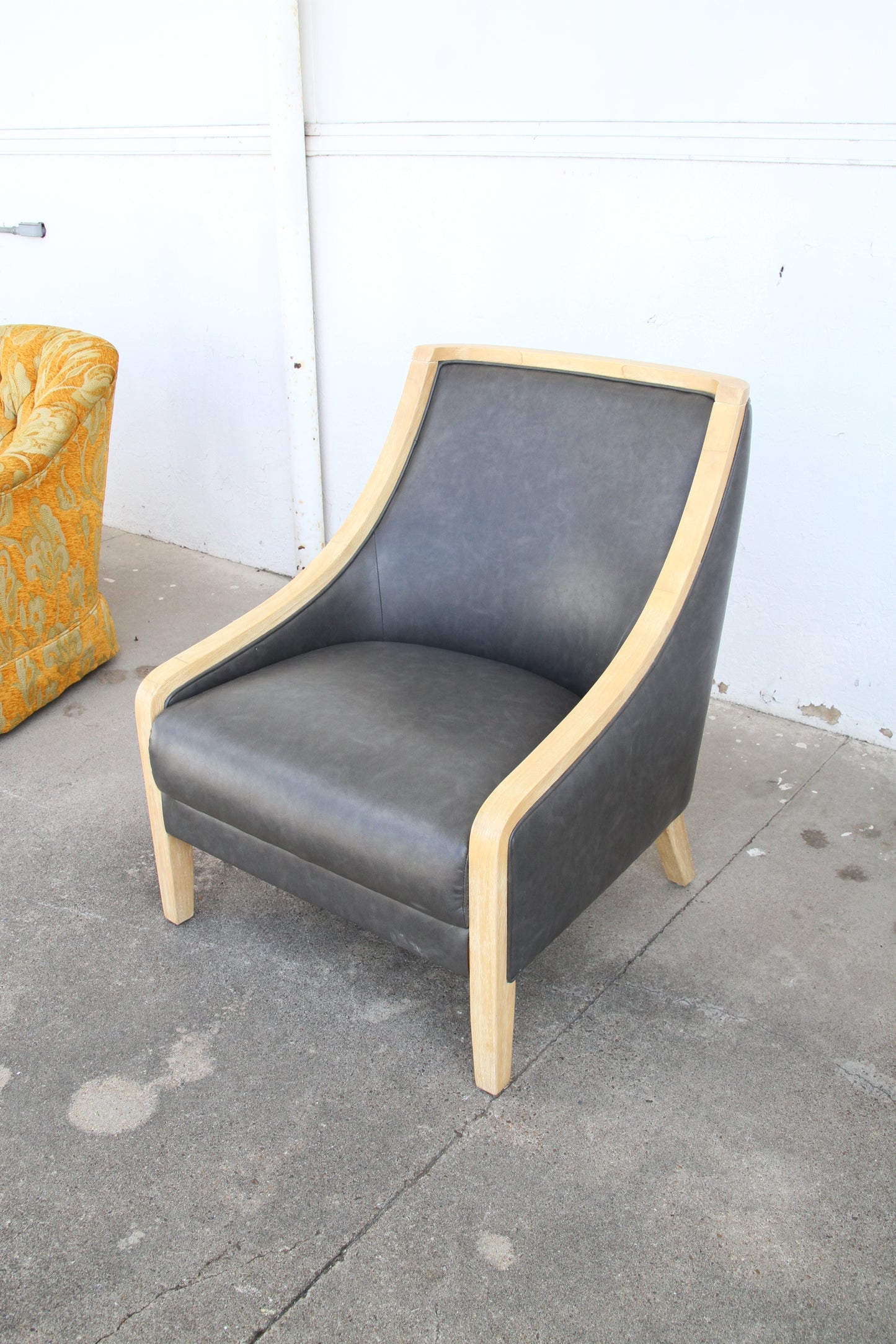 In Style of Crate and Barrel Lounge Chair