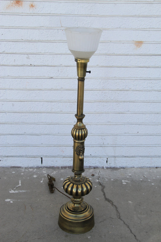 Baroque Style Glitwood Table Lamp