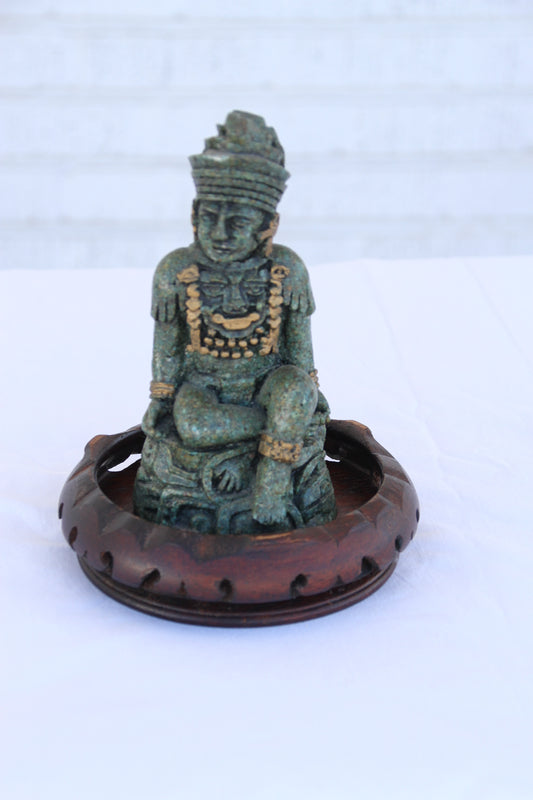 Aztec Maya Zarebski God sculpture