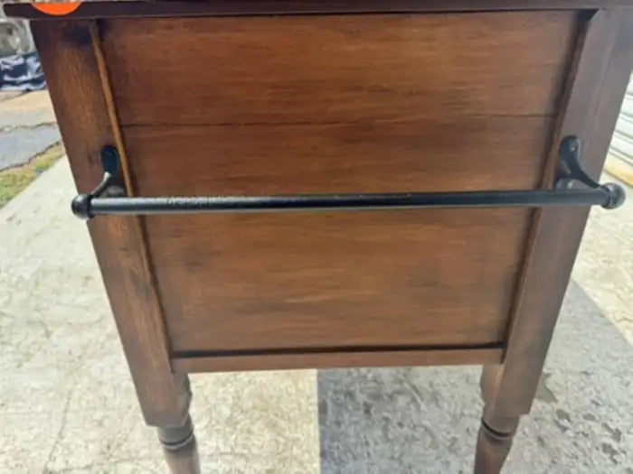 Ornate Victorian buffet with marble slab top