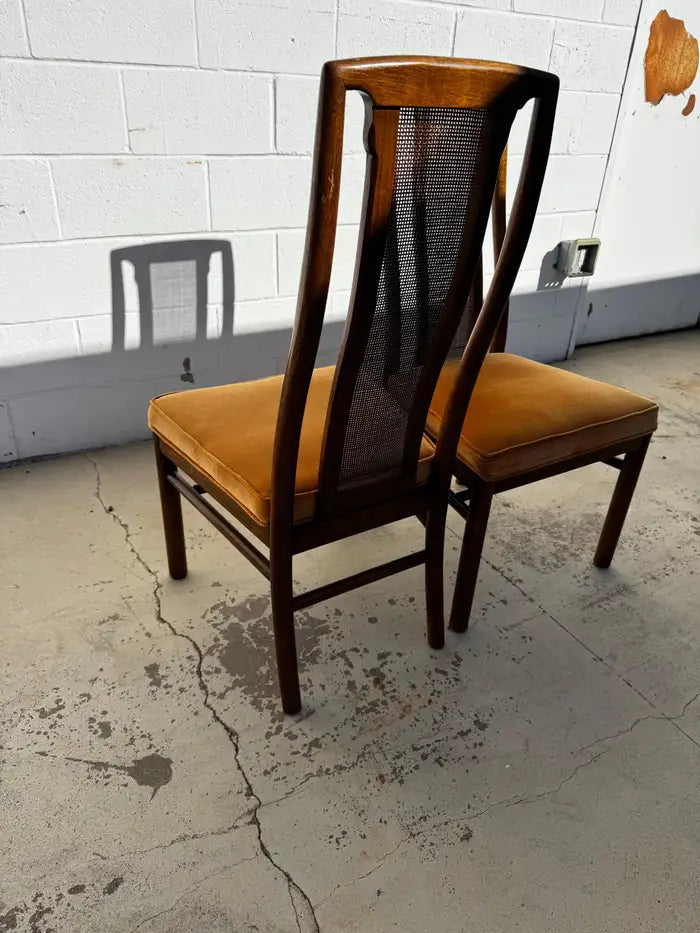 Cane back dining chairs craftsmanship