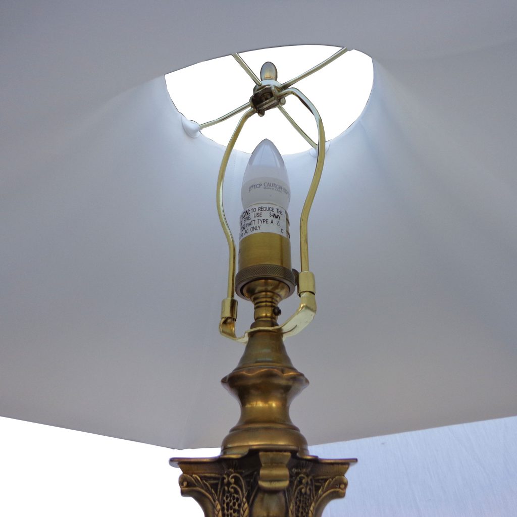 Decorative traditional style crystal and glass lamps