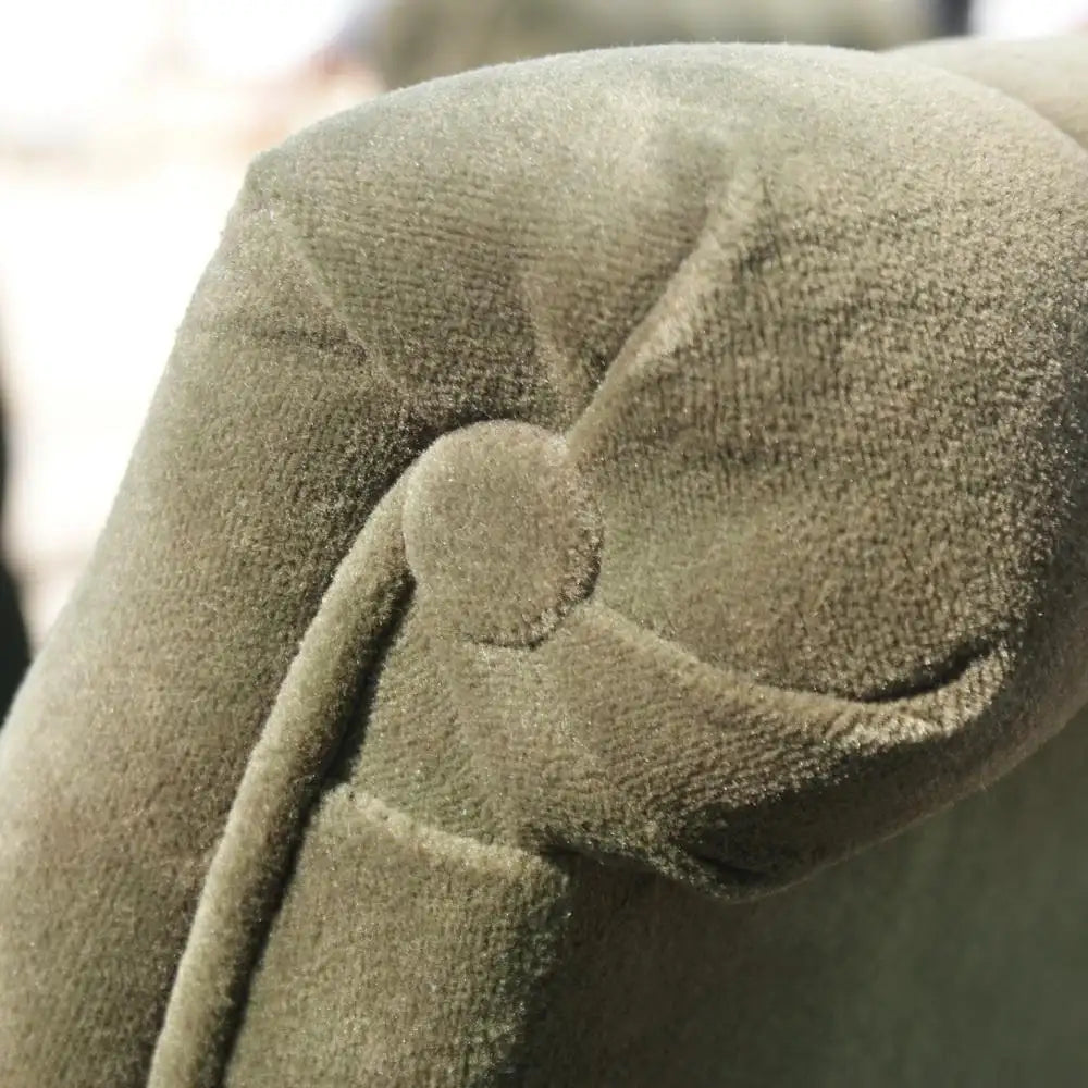 Elegant modern velvet dining chair chrome base luxury