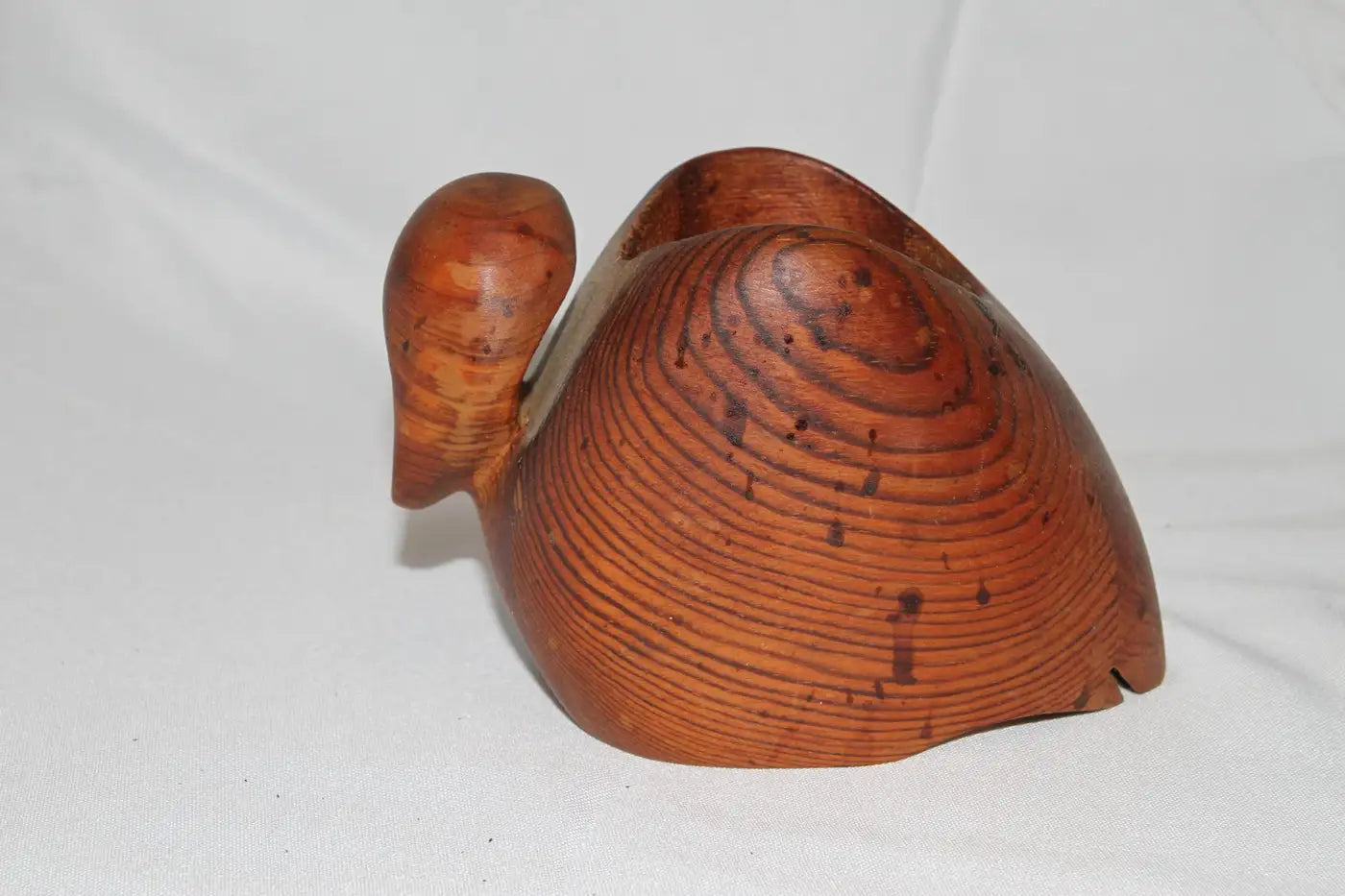 Vintage ceramic swan desk accessory by Deborah Bump