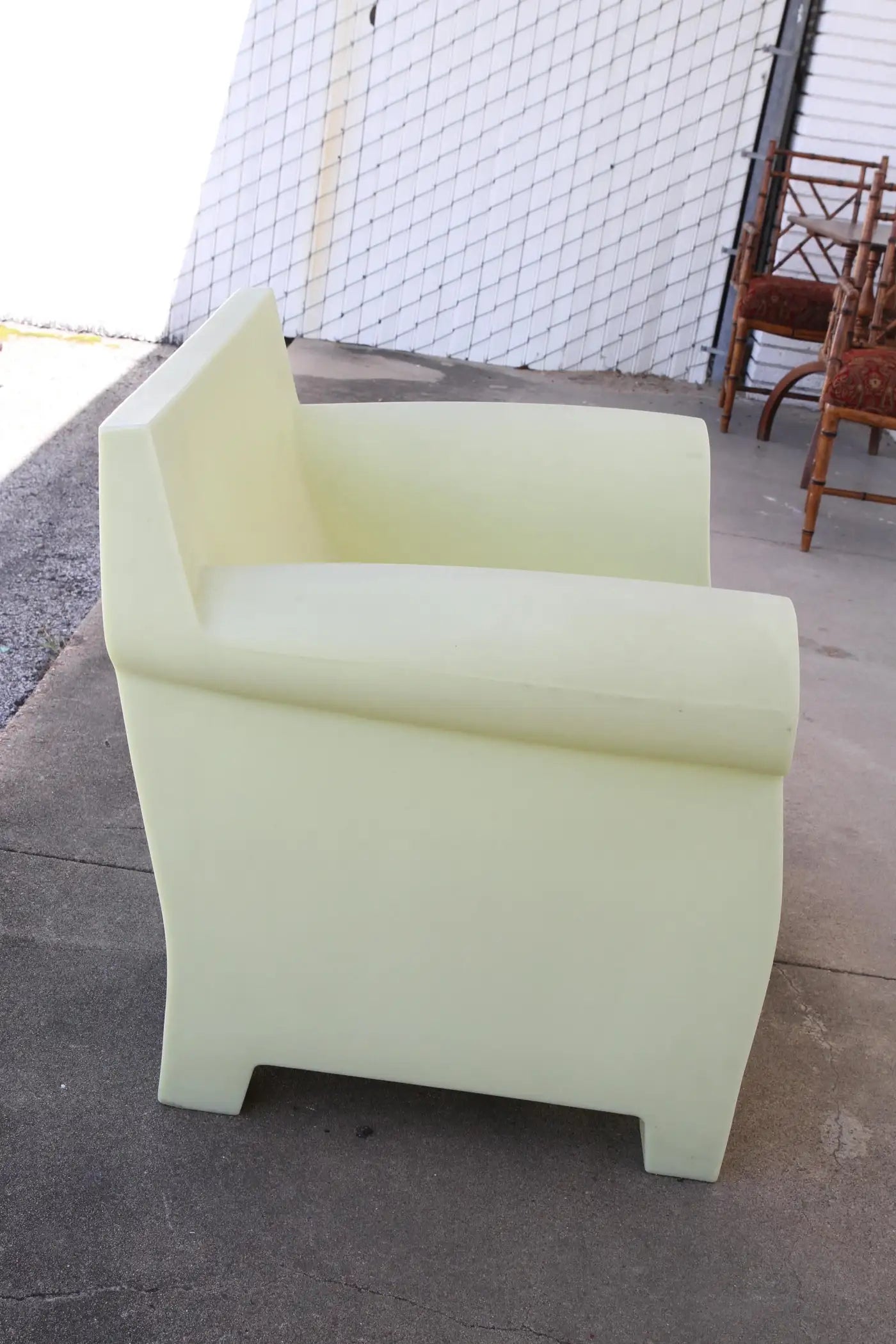 Designer outdoor armchair by Philippe Starck