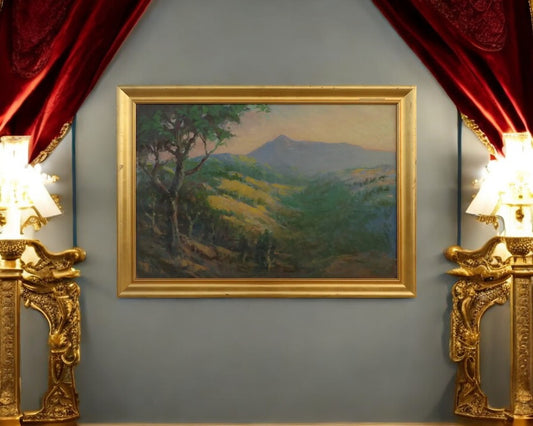 Mt Shasta painting by Mihran Serailian