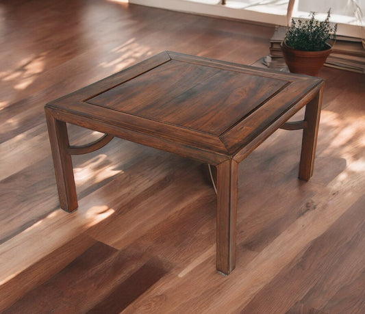 Vintage 30″ x 30″ Chinese Coffee Side Table