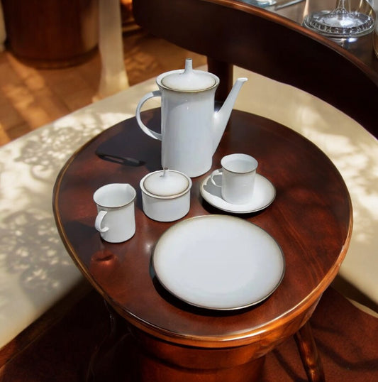 54-piece Kontrollstelle Rosenthal Germany coffee set