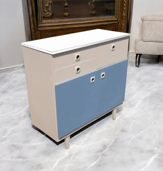 vintage mid century cupboard sideboard