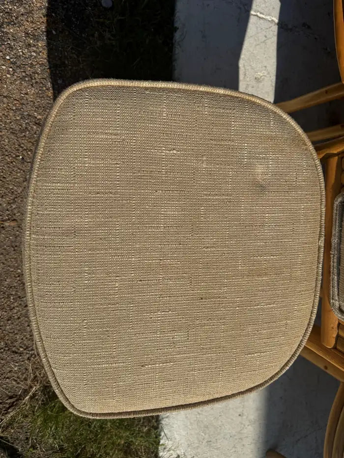 American vintage rattan dining furniture by Pacific Rattan