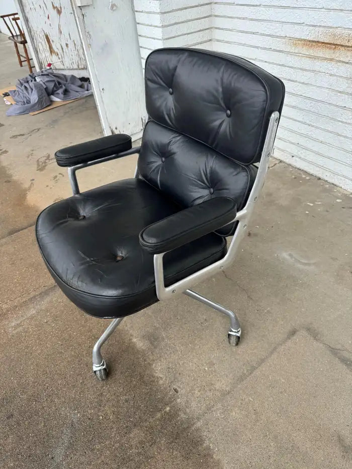 Herman Miller executive desk chair designed by Charles and Ray Eames