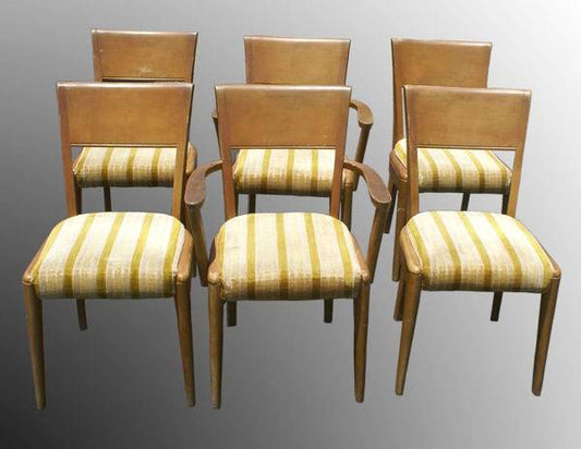 Vintage Heywood Wakefield dining chair set