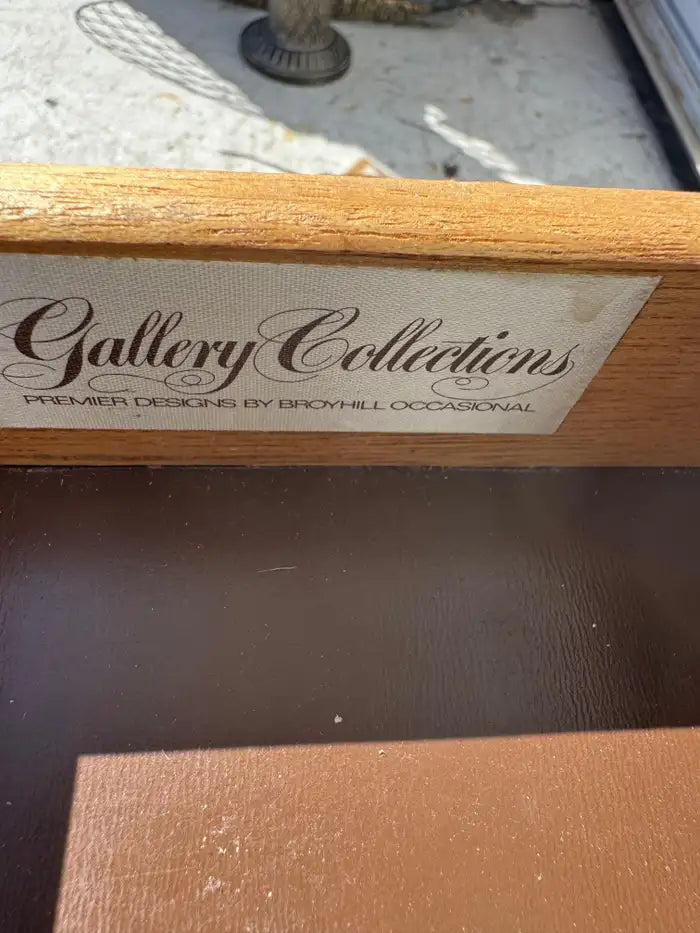 mahogany desk with storage drawers vintage furniture