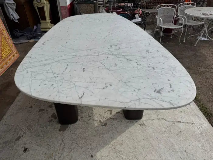 Classic walnut dining table elegant interior