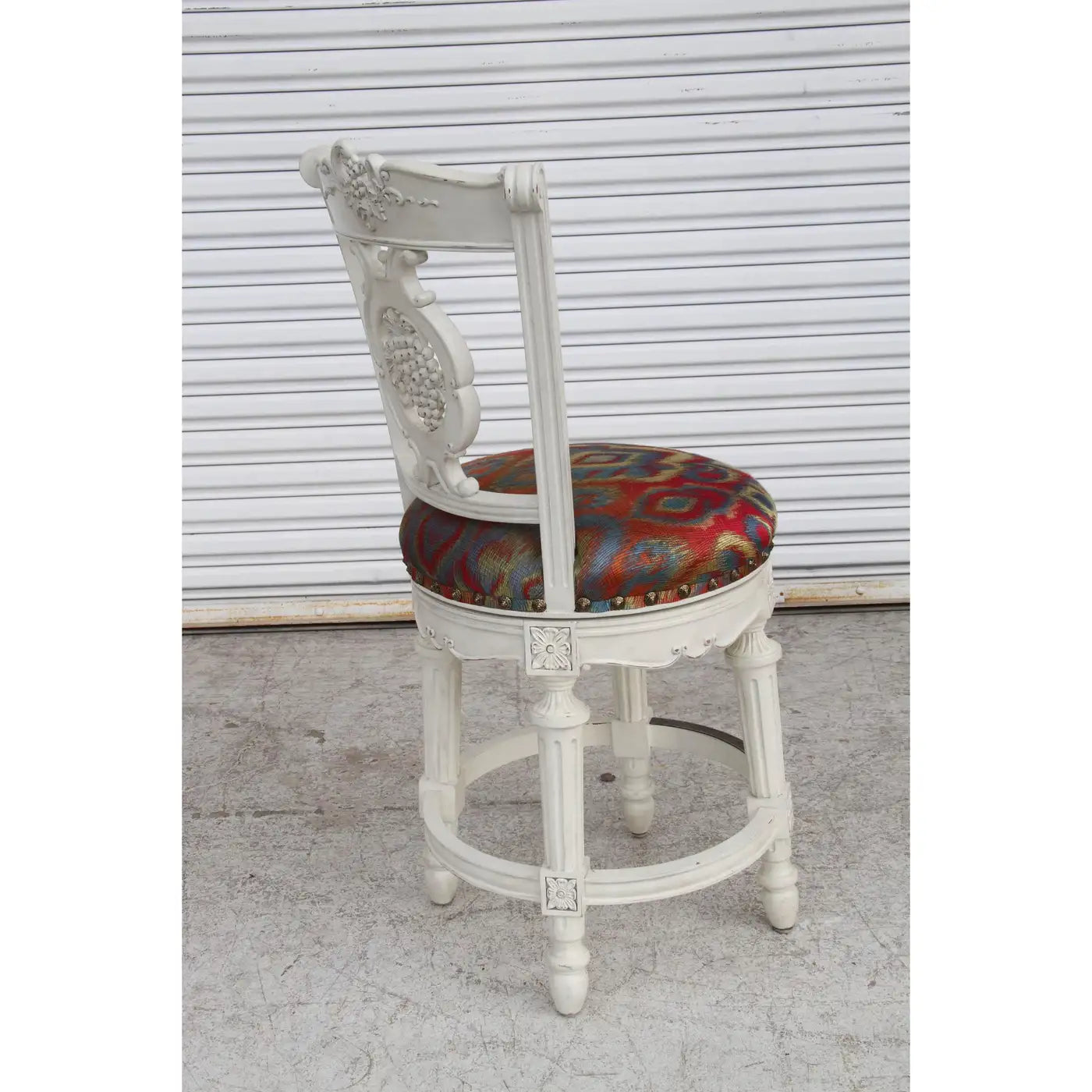 Vintage decorative French bar stools Metro Retro