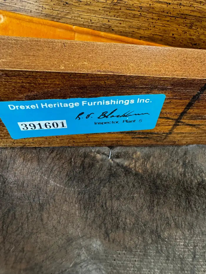 Vintage style cane back seating