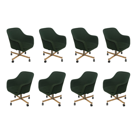 Ward Bennett Brickel desk conference chair green