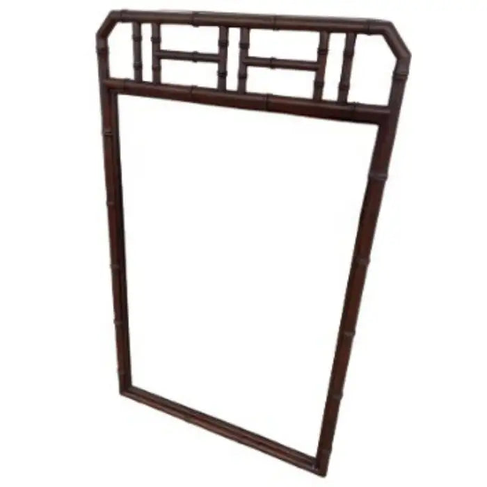 Henredon Faux Bamboo Mirror