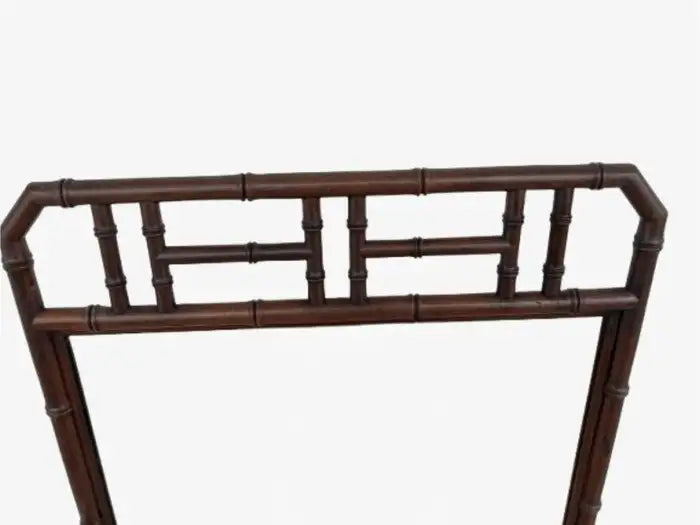 Henredon Faux Bamboo Mirror