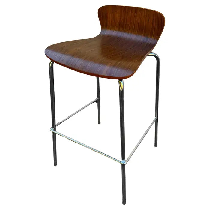 Counter height mid century bar stool