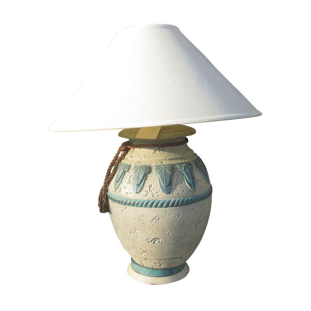 Ceramic Table Lamp and Shade (MR14345)