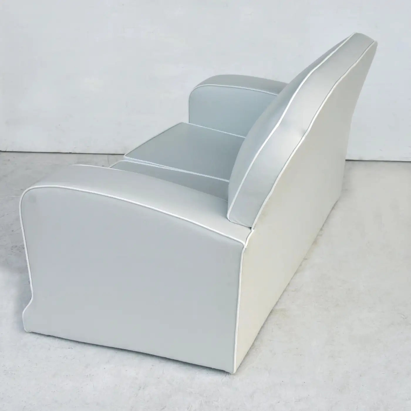 1930s Art Deco Style Loveseat Settee Sofa Couch
