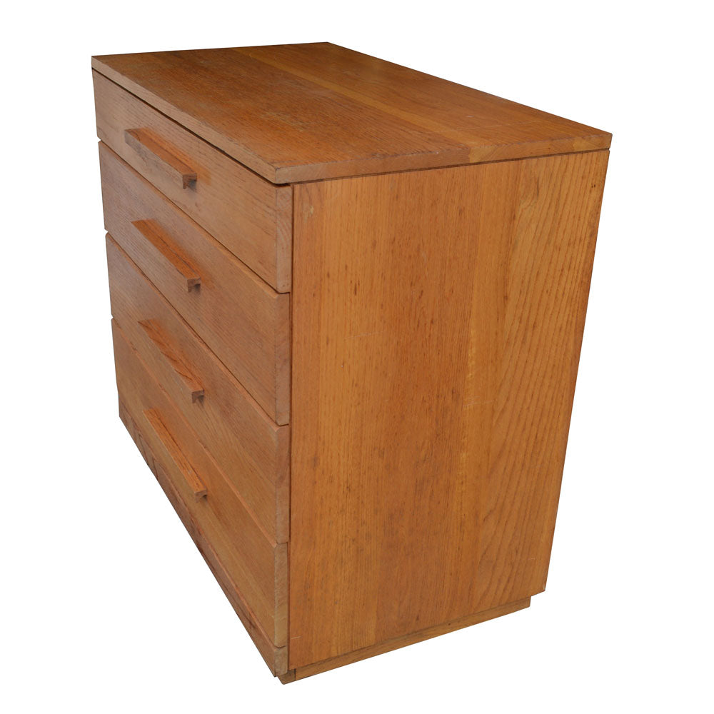 3ft vintage mid century bachelor chest in the style of Mengel