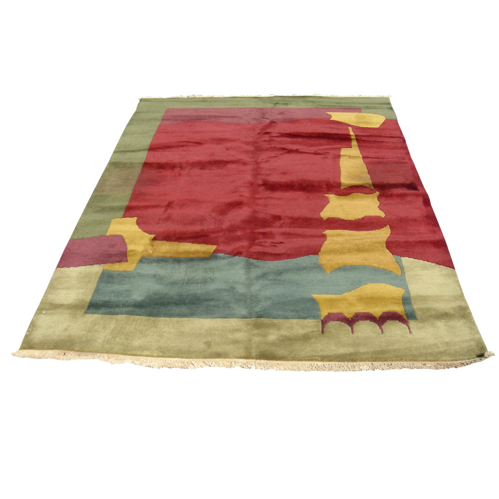 6ft x 9ft Hand Knotted Urban Life Antiqua Rug 70 OFF My Store