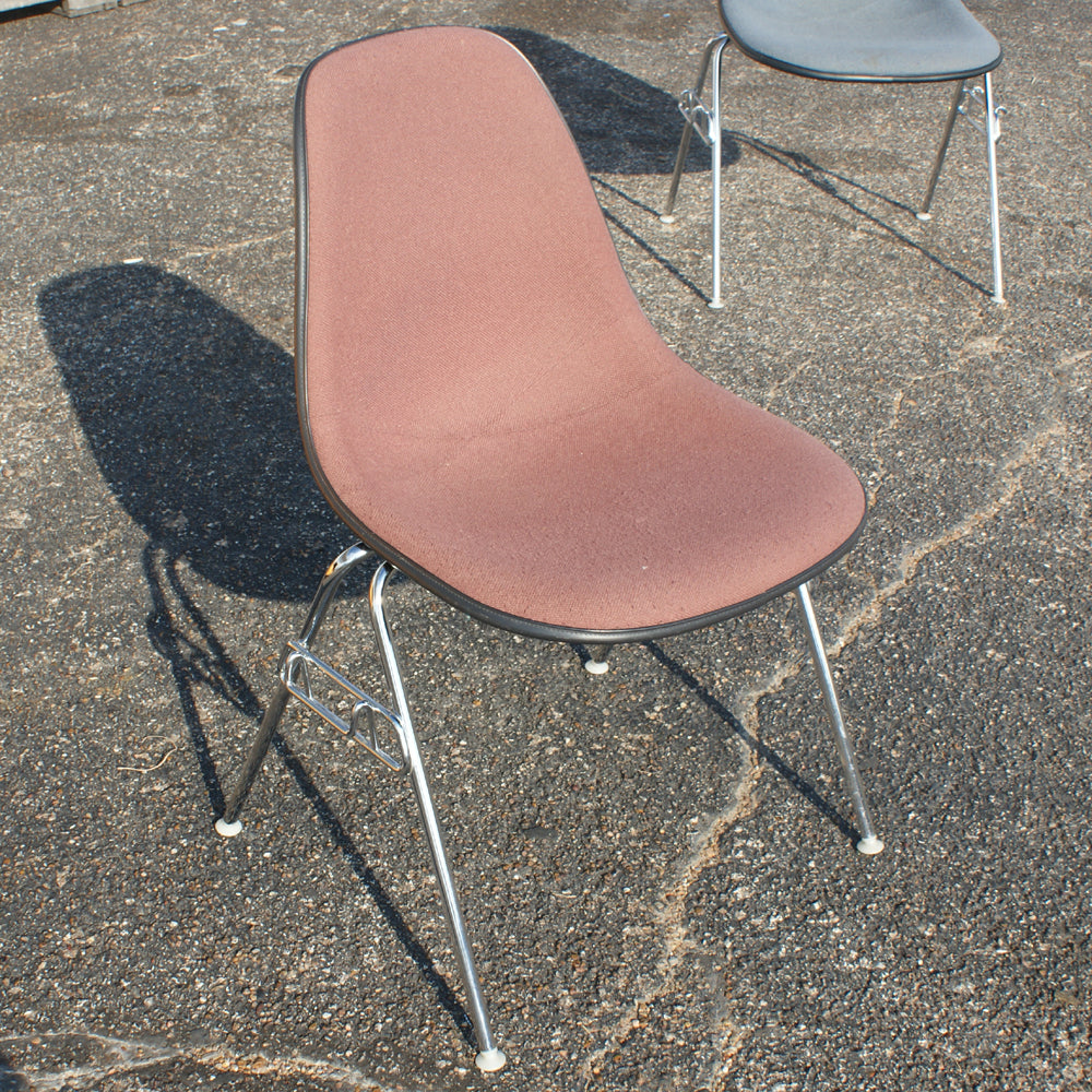 Herman Miller Eames Upholstered Fiberglass Shell Chair