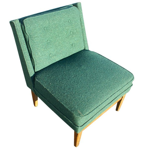 Vintage Danish Design Lounge Armless Chair