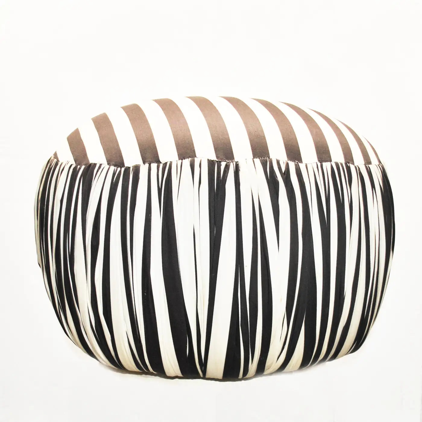Modern round pouf ottoman for living room furniture