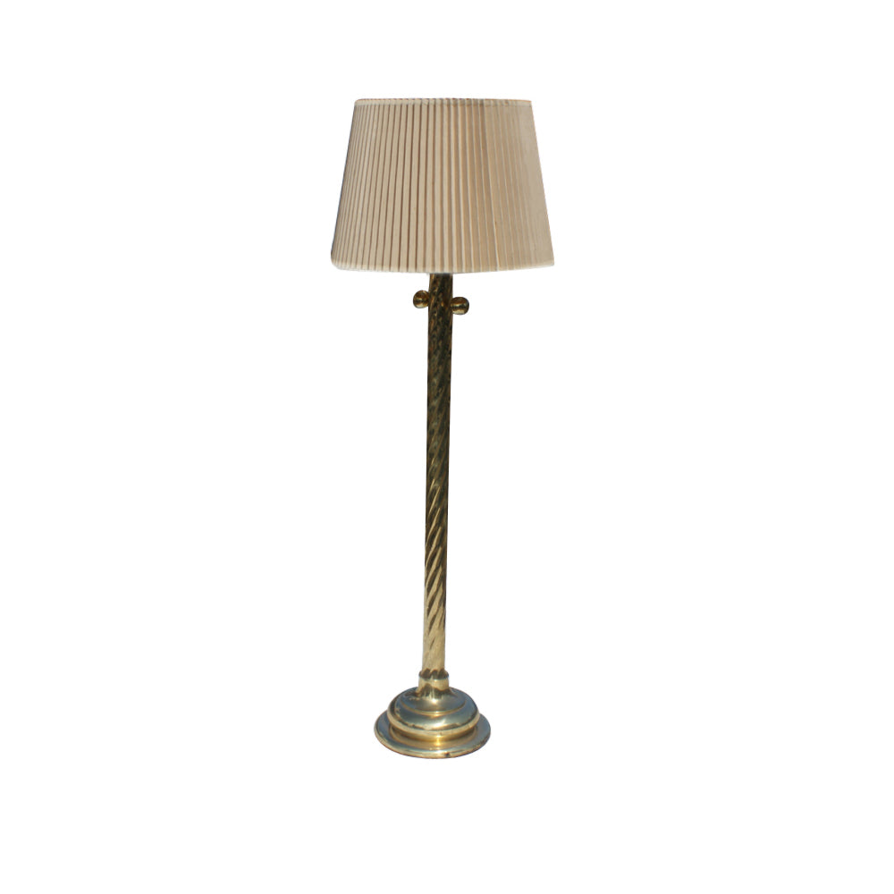 5ft Vintage Brass Stiffel Floor Lamp ( abo48 ) (MR11211)