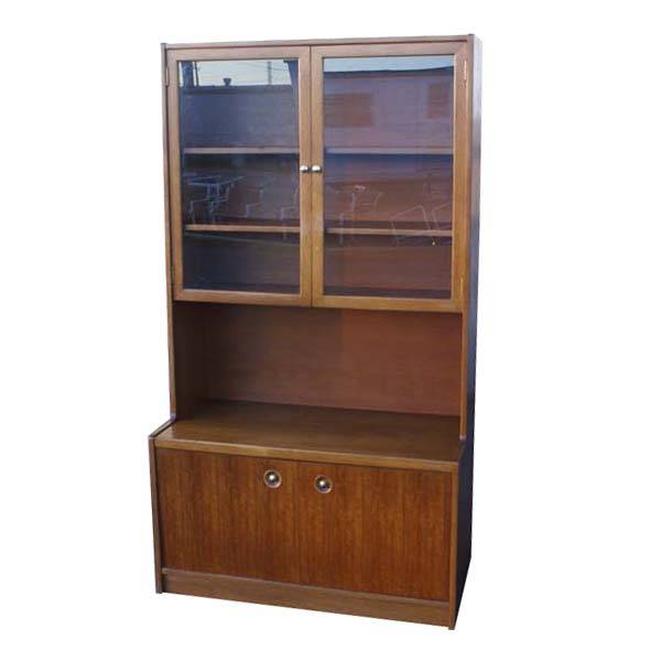 Vintage Hutch Cabinet Sideboard Breakfront Wood (MR6995)