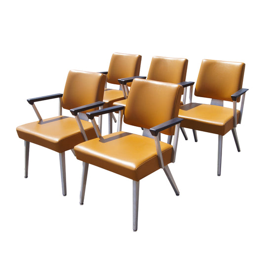 Vintage Mid Century Modern General Fireproofing Armchair (MR12138)