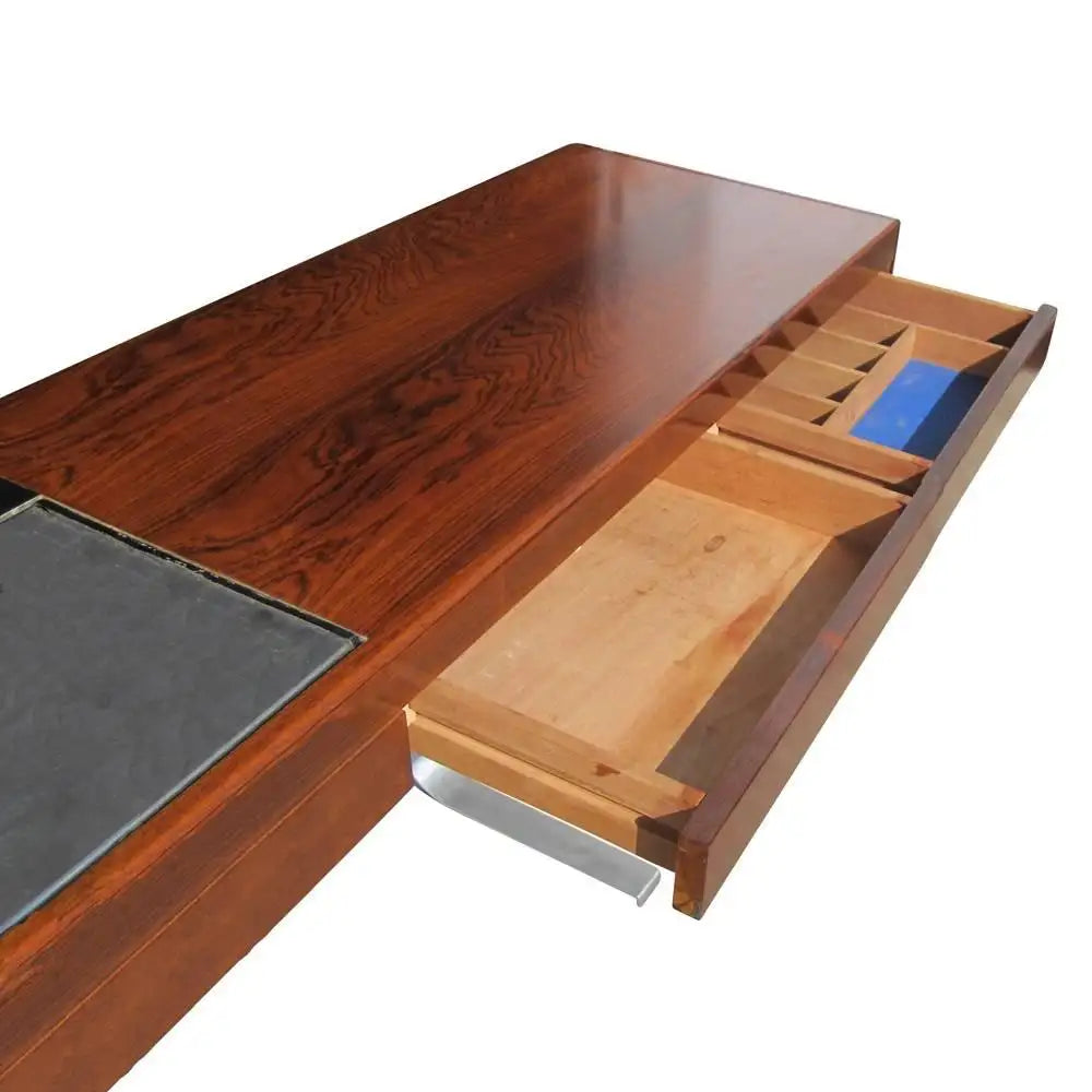 72″ Vintage Rosewood Console Robert Heritage (MR14321)