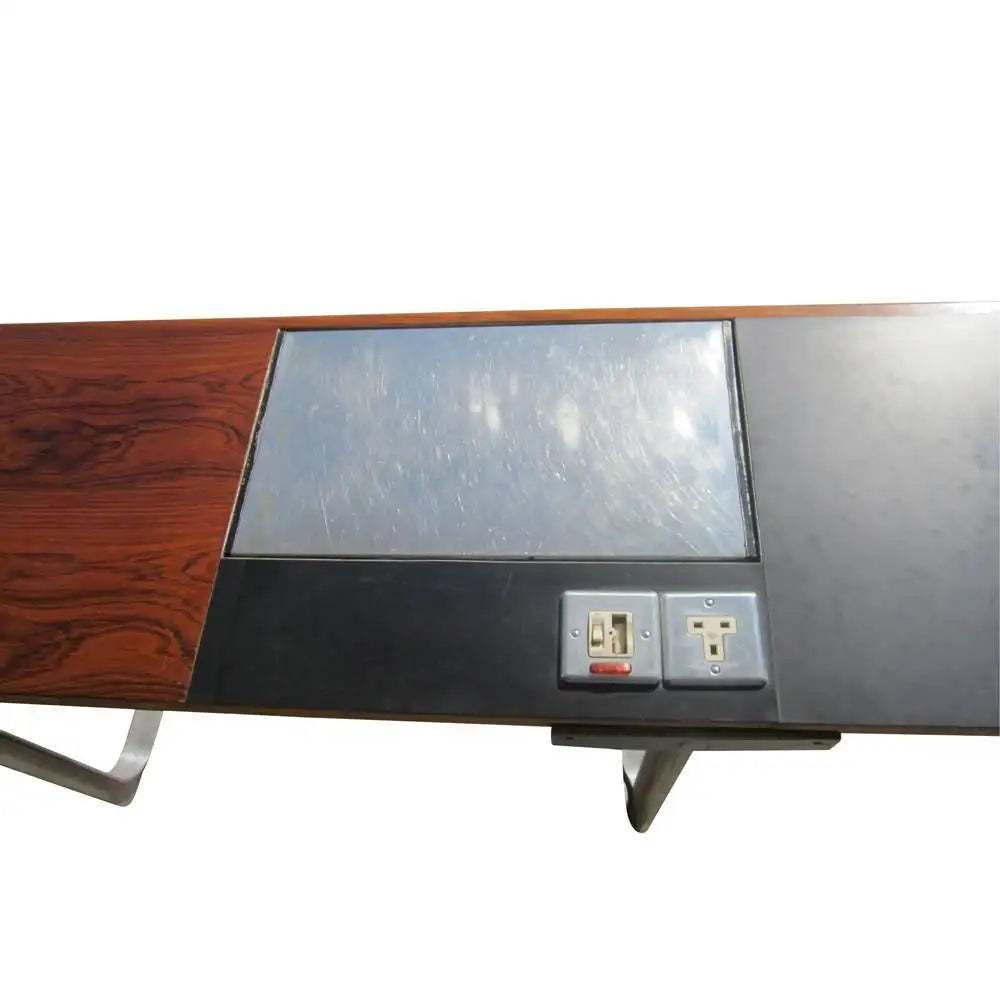 72″ Vintage Rosewood Console Robert Heritage (MR14321)